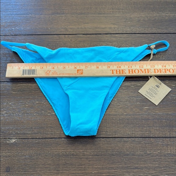Toast Swim String Bikini Bottom Ocean Wave Ribbed XL - Picture 4 of 9